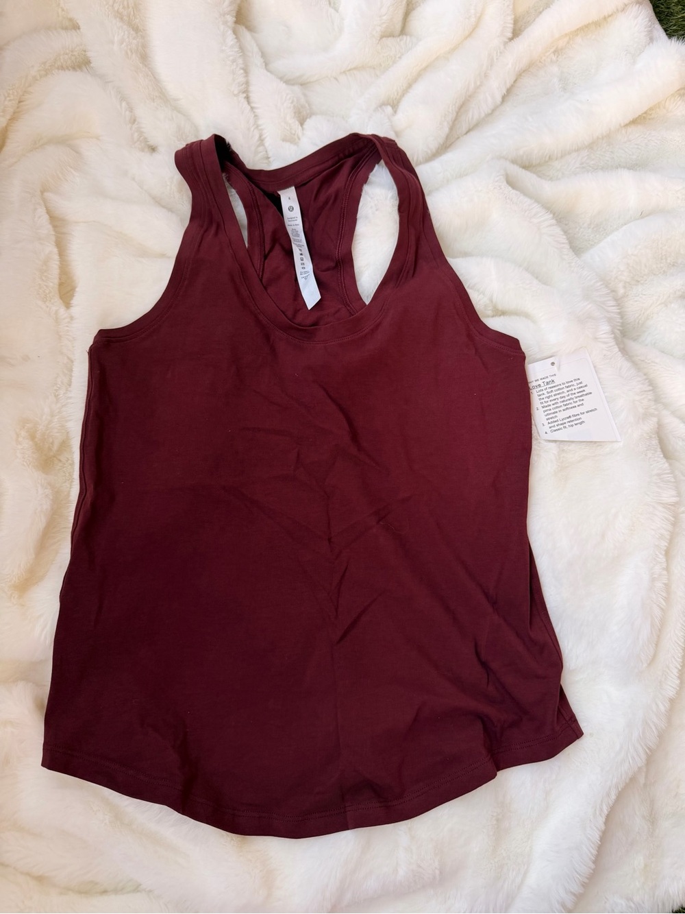 lululemon athletica Burgundy Racerback Tank - Picture 4 of 8